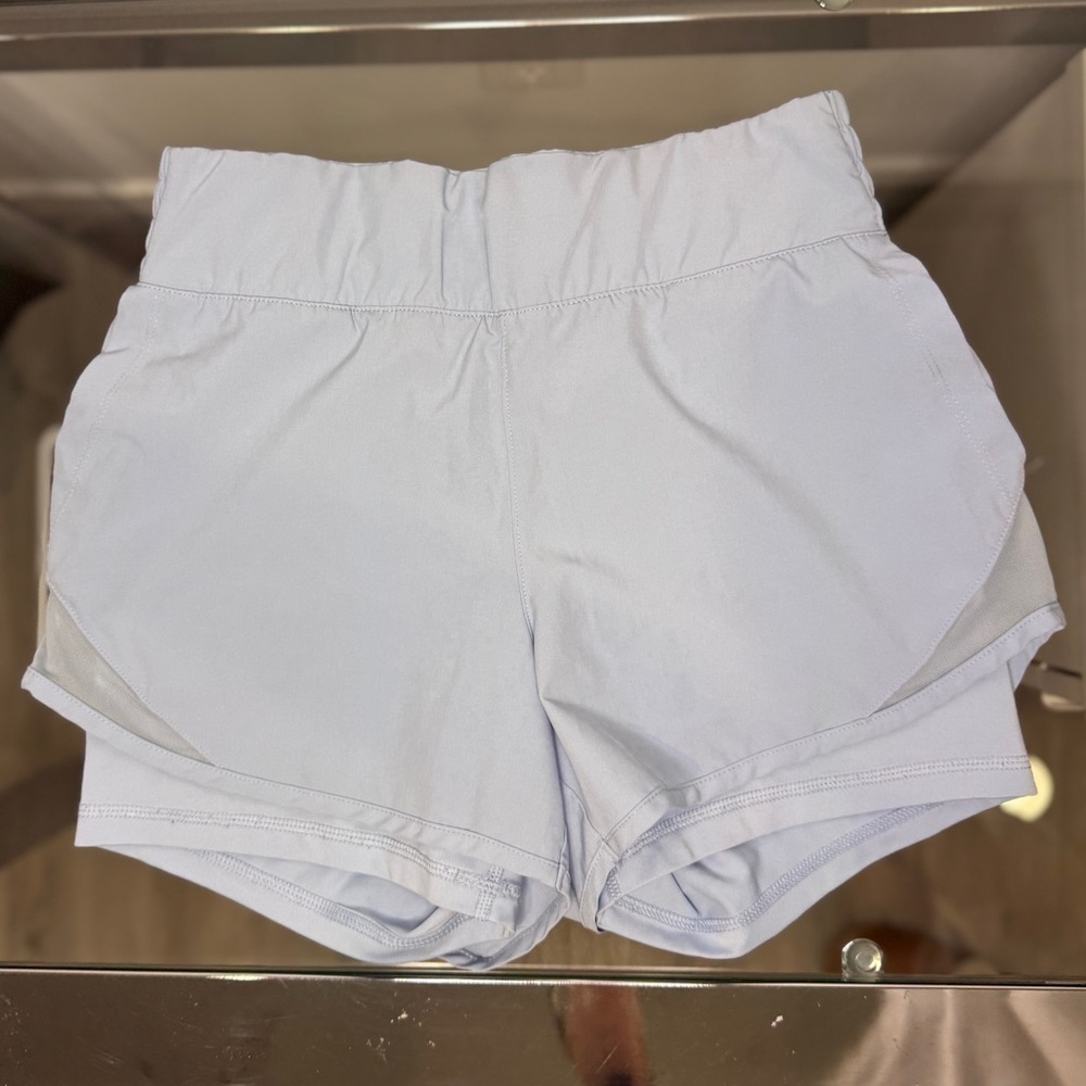 Apana Double Lined Blue Women’s Shorts with Pockets (M)
